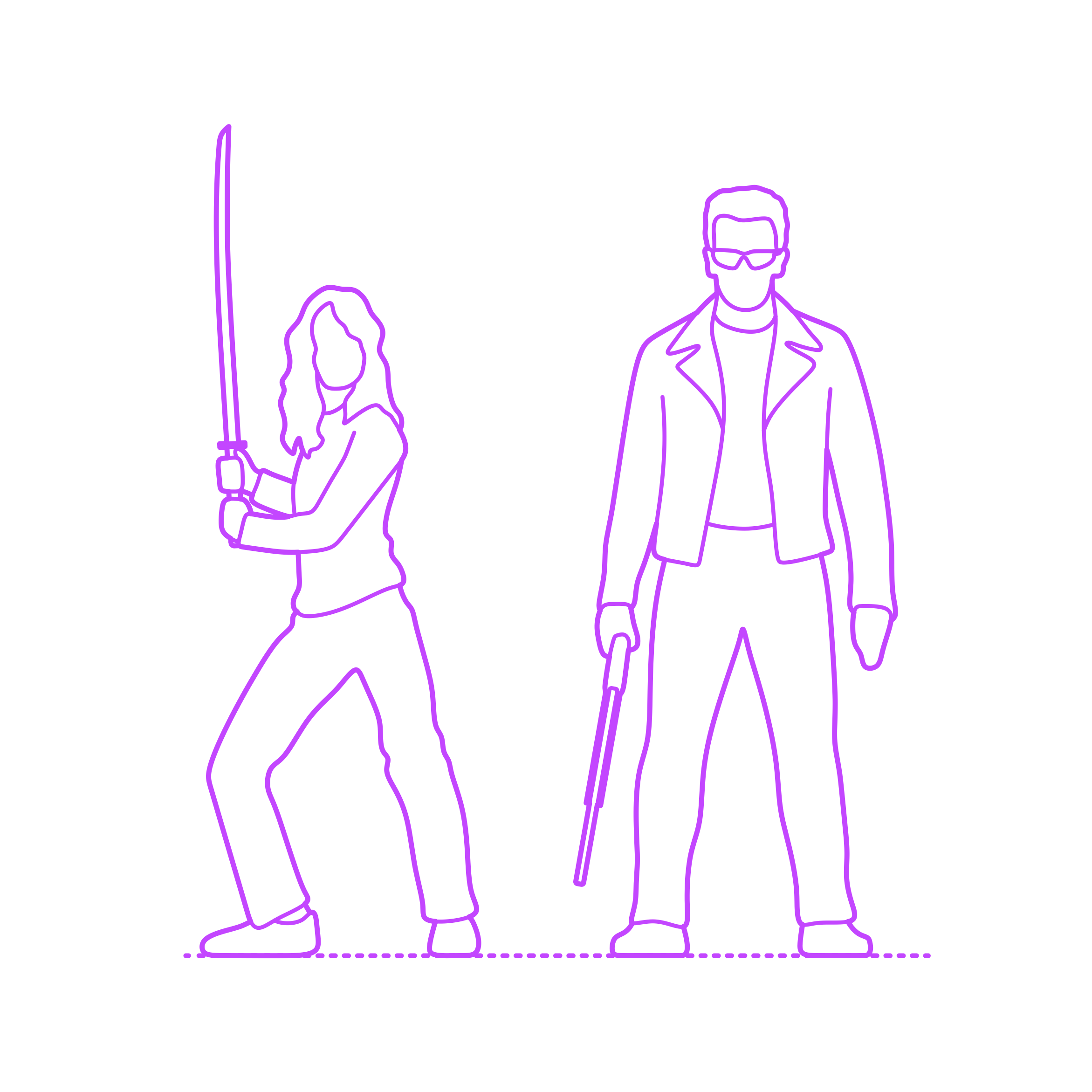 Pop Culture Action Heroes Outline Svg File Free Vectors